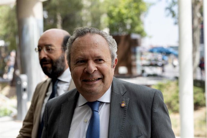 Archivo - El  ex-vicerrector de Planificación, Coordinación y Relaciones Institucionales de la Universidad Complutense de Madrid (UCM),Juan Carlos Doadrio, a su llegada a los juzgados de Plaza Castilla, a 19 de julio de 2024, en Madrid (España). 