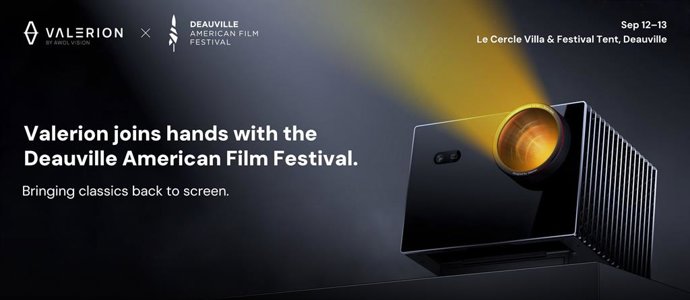 Valerion Partners with Deauville American Film Festival to Inspire a New Era of Home Cinema