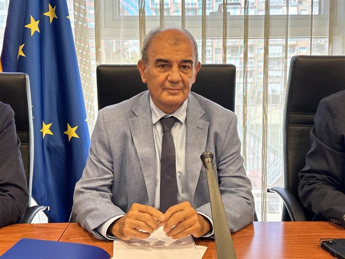 El presidente de Ucomur, Juan Antonio Pedreño, en la Comisión de Política Territorial, Medio Ambiente, Agricultura y Agua de la Asamblea Regional