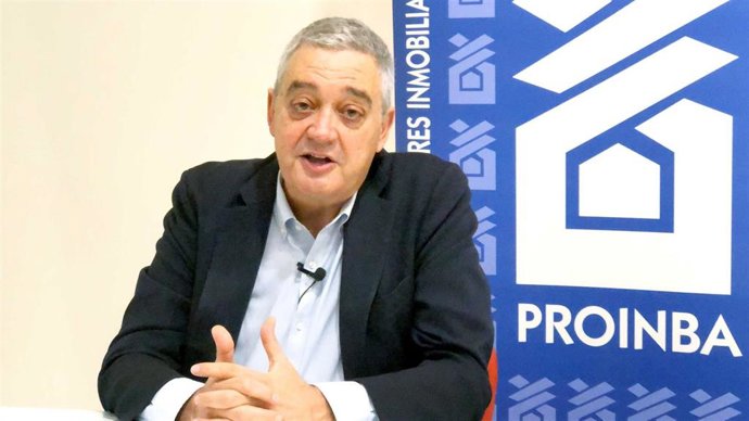 Archivo - El expresidente de la Asociación de Promotores Inmobiliarios de Baleares (Proinba), Luis Martín.