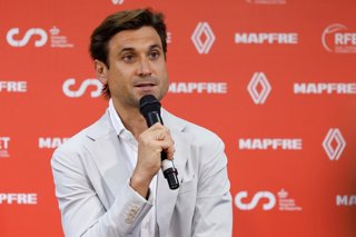 Archivo - David Ferrer, Capitain of Spain Team, attends during the Spain Team announcement for the Malaga Final 8 of the Davis Cup 2024 at Consejo Superior de Deportes CSD on September 23, 2024, Madrid, Spain.