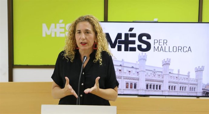 La portavoz de MÉS per Mallorca en el Consell insular, Catalina Inés Perelló.