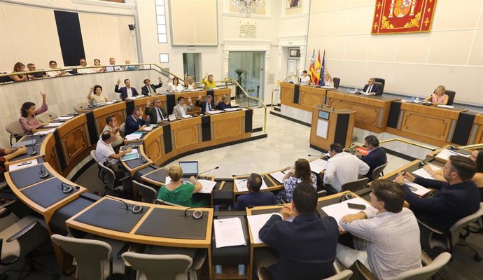 Pleno de septiembre de la Diputación de Alicante