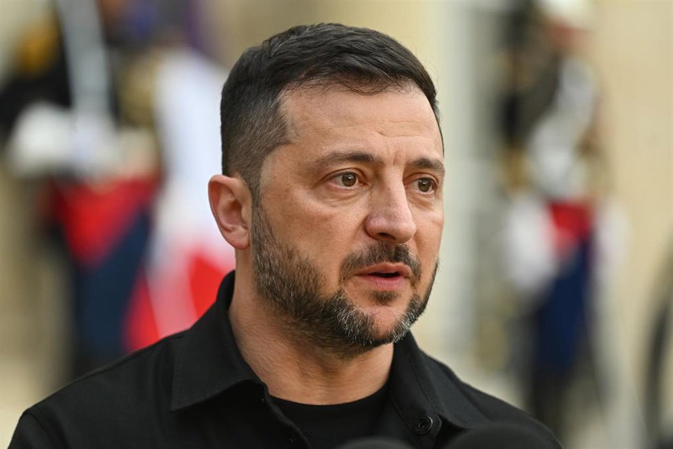 Volodimir Zelenski, presidente de Ucrania