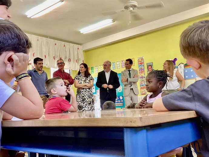 Acto de inicio del curso 2025-2026 en el colegio Pedro Corchado.