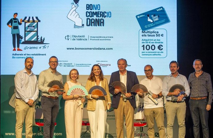 Bonos comercio de la Diputació de València.