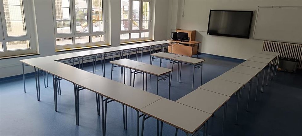 Archivo - Aula de un centro de FP  