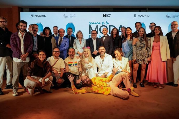 Presentación de la Semana de la Moda de Madrid, el 10 de septiembre de 2025.