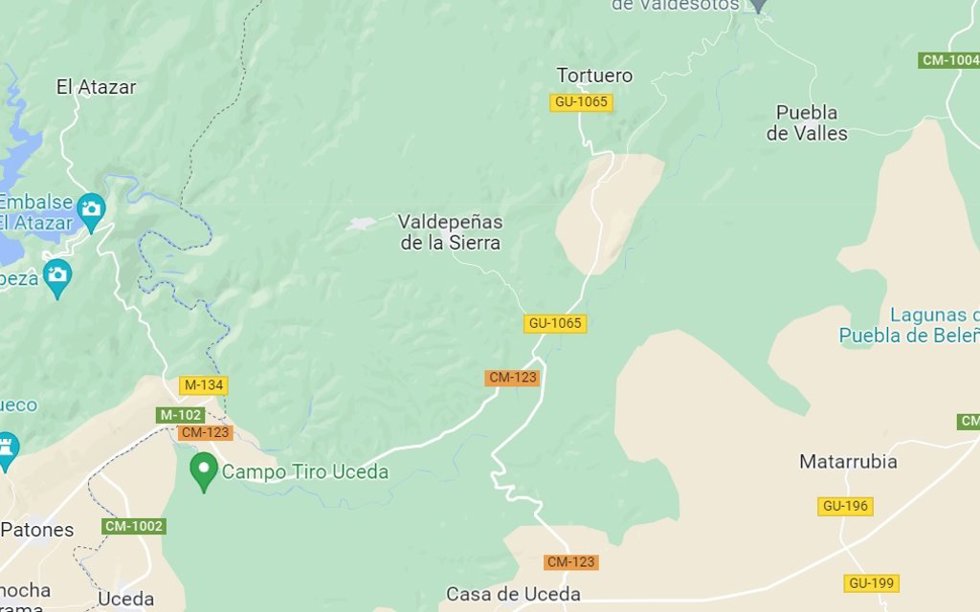 Archivo - Imagen de Valdepeñas de la Sierra en Google Maps