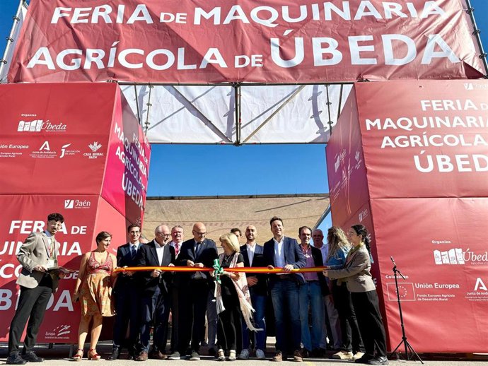 Inauguración de la 43ª Feria de la Maquinaria Agrícola de Úbeda.
