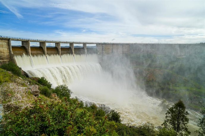 Archivo - Imágenes del embalse de Los Melonares. 