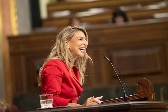 Yolanda Díaz en el Congreso