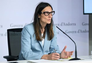 La ministra de Justícia i Interior, Ester Molné.