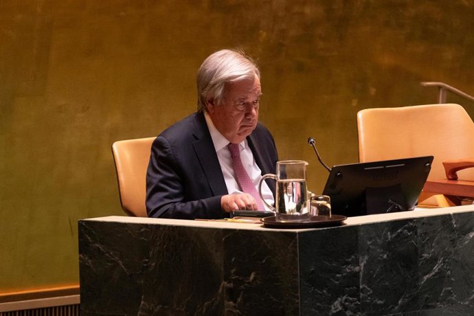 El secretario general de la ONU, António Guterres