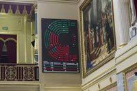 PP afea a Sánchez su ausencia al votar la reducción de jornada: "En vez quedarse en el Congreso ha ido a una película"