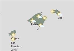Predicción meteorológica jueves 11 de septiembre