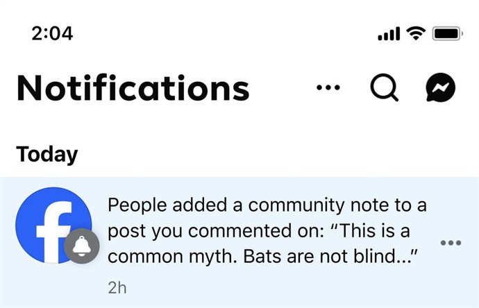 Nova função nas Notas da comunidade Meta.