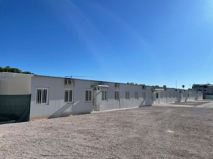 Aules prefabricades per a alumnat del CEIP Orba d'Alfafar