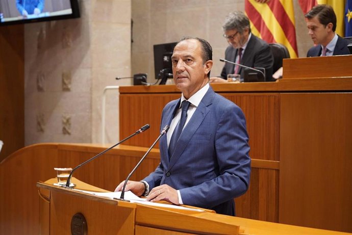 El consejero de Sanidad del Gobierno de Aragón, José Luis Bancalero.