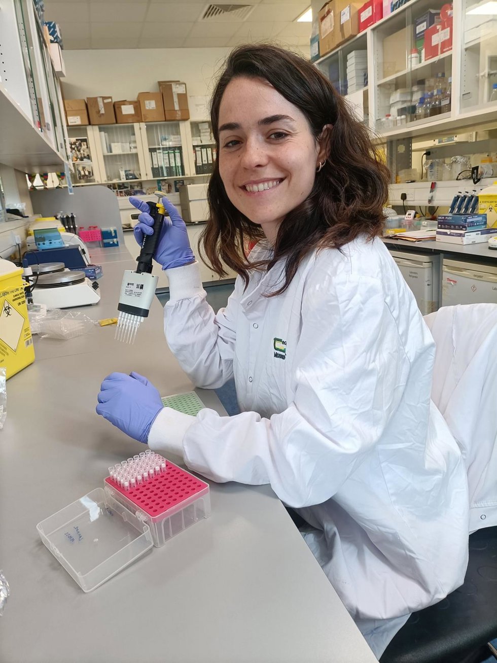 La doctora Soriano Lerma, autora principal del trabajo sobre alteraciones en la salud intestinal por falta de hierro.