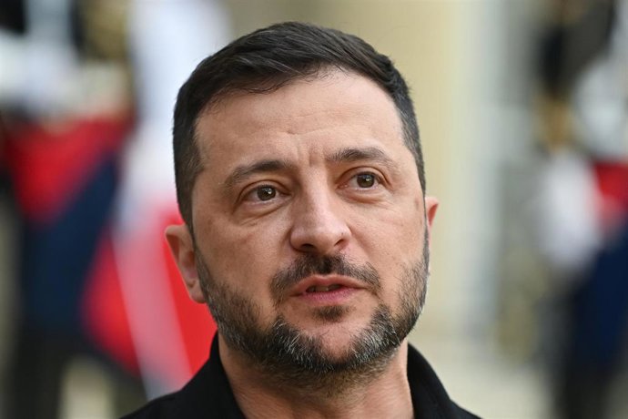 Volodimir Zelenski, presidente de Ucrania