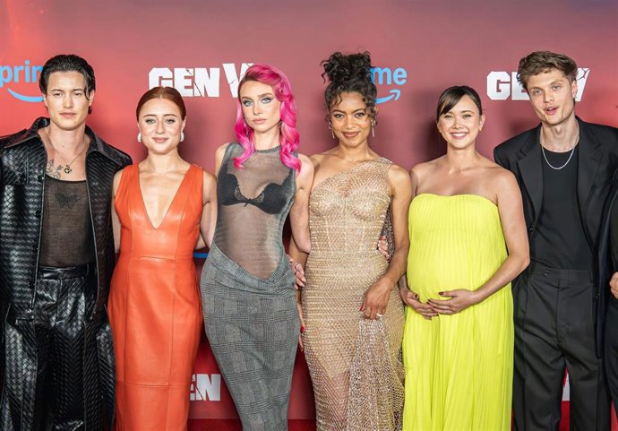 Los protagonistas de Gen V presentan la segunda temporada