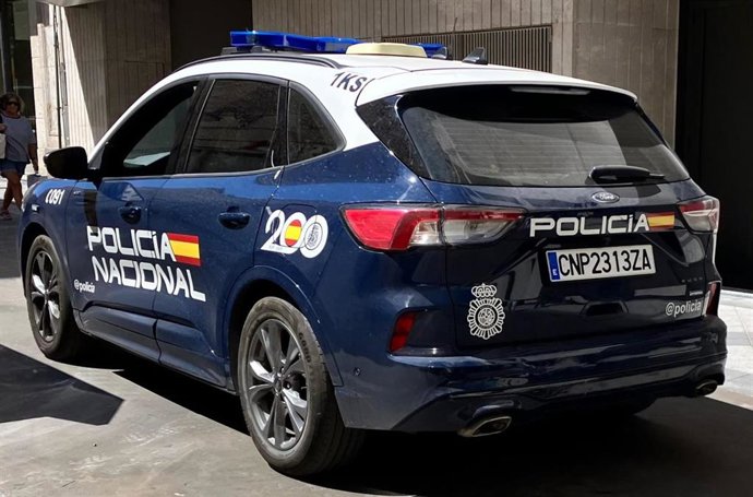 Vehículo de la Policía Nacional de Valladolid. Foto archivo.
