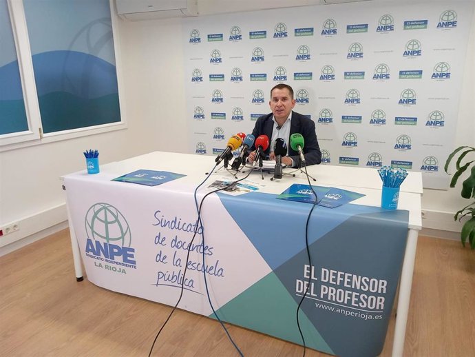 El presidente de ANPE La Rioja, Gustavo Navas.