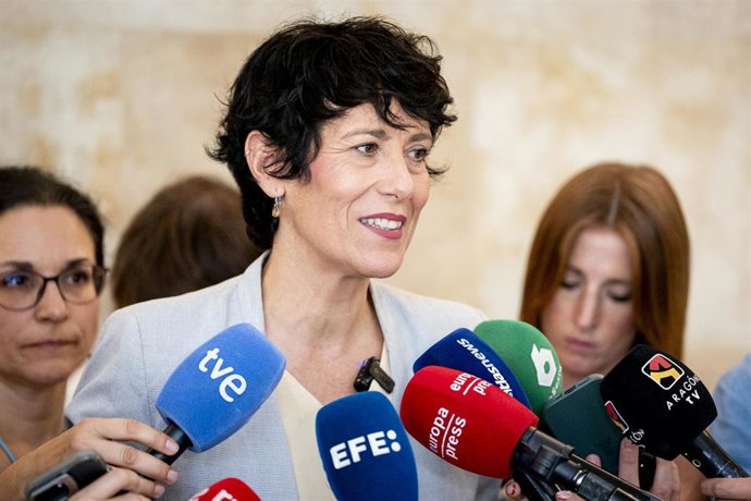 La ministra de Inclusión, Seguridad Social y Migraciones, Elma Saiz.