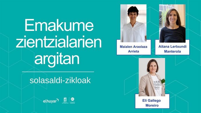 Osasunaren gakoak jorratuko dituzte 'Emakume zientzialarien argitan' solasaldi zikloan