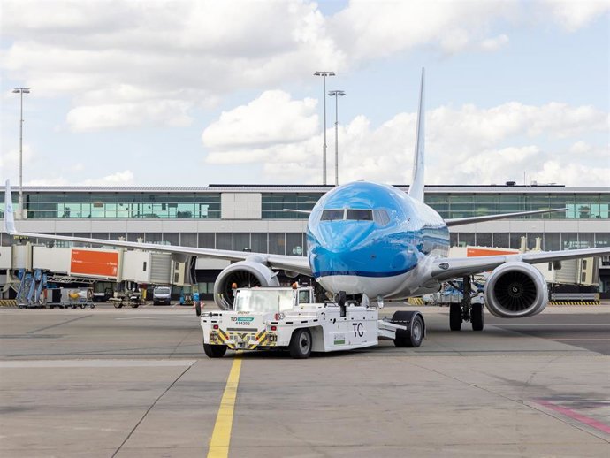 El aeropuerto de Schiphol en Ámsterdam.