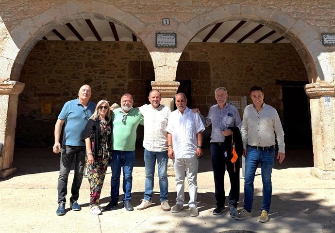 El socialista Pedro Casas, nuevo alcalde de El Pobo (Teruel) tras prosperar una moción de censura.