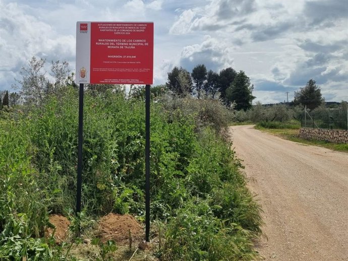 Camino rural en la Comunidad de Madrid