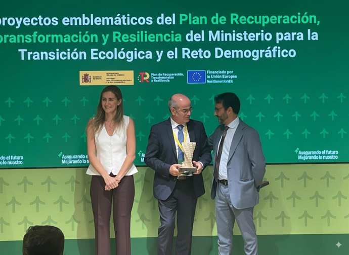 El Ministerio para la Transición Ecológica y el Reto Demográfico ha distinguido el proyecto 'DemoSATH' por su participación en el Plan de Recuperación, Transformación y Resiliencia.