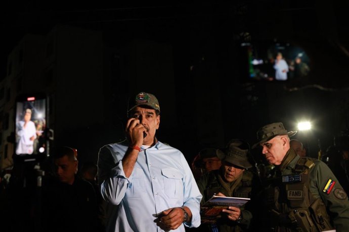 O presidente venezuelano Nicolas Maduro anuncia o "Plano de Independência 200".