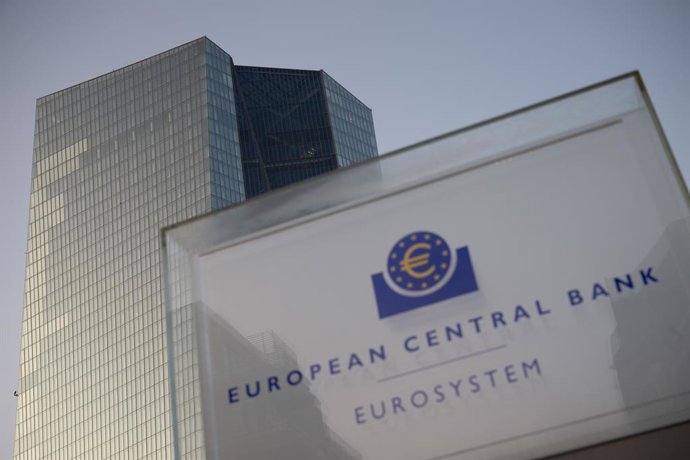 Archivo - Arquivo - Sede do Banco Central Europeu (BCE) em Frankfurt (Alemanha).