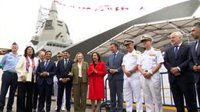 Margarita Robles, en la botadura de la primera fragata F-110: "El Ministerio de Defensa cumple"
