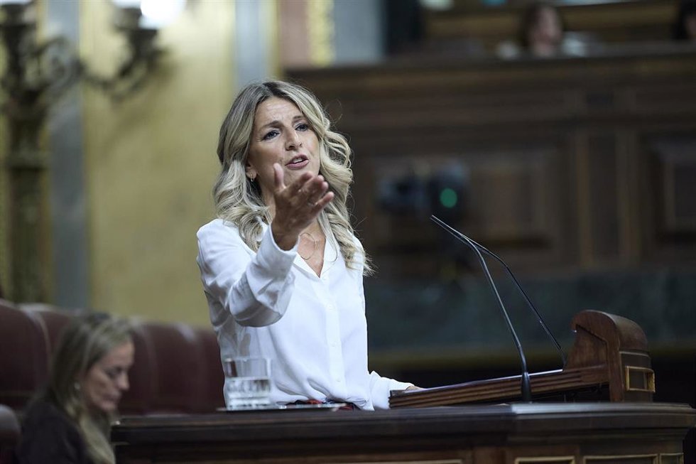 La vicepresidenta segunda y ministra de Trabajo y Economía Social, Yolanda Díaz
