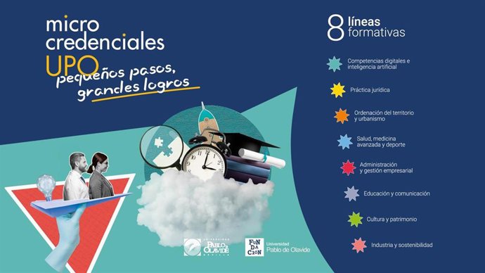 Nueva oferta formativa en modalidad de microcredenciales compuesta por más de 35 títulos.