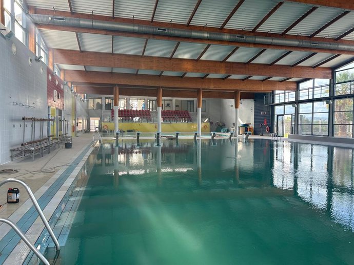 Piscina coberta municipal d'Algemesí.