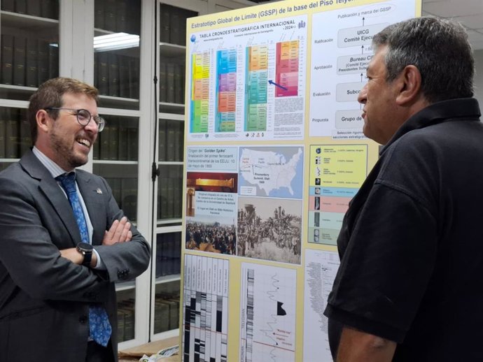 Cazalla acogerá la ceremonia del 'clavo dorado', marcador geológico que marca 438 millones de años de la Tierra