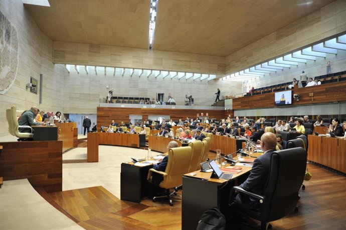 Pleno de la Asamblea de Extremadura