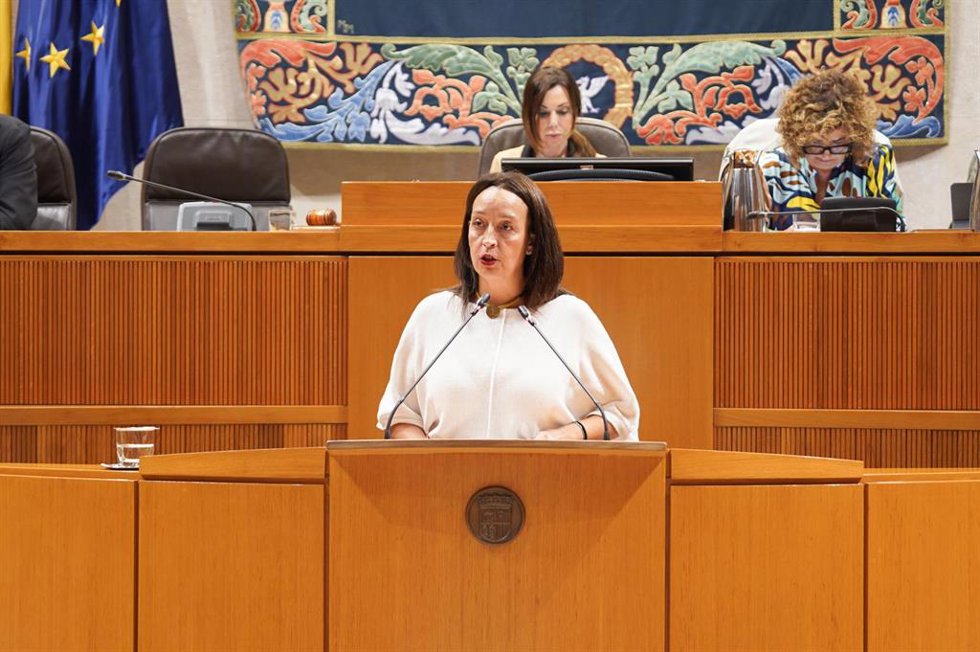 La consejera de Bienestar Social y Familia del Gobierno de Aragón, Carmen Susín.