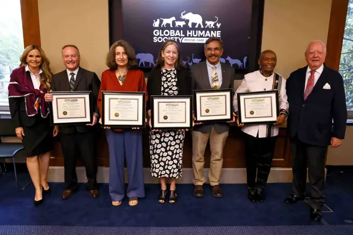 Premiados por Global Humane Society