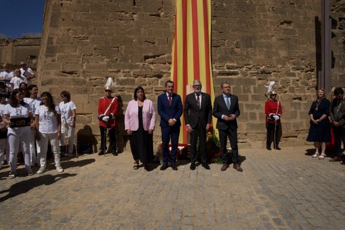 Acto institucional de la Diada en Lleida.