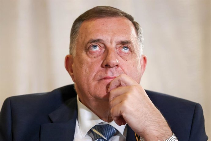 Archivo - RUSSIA, MOSCOW - MAY 10, 2025: Milorad Dodik, president of Republika Srpska, an entity within Bosnia and Herzegovina, gives an interview to the TASS Russian News Agency