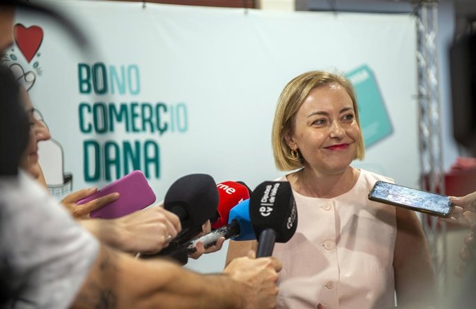 La vicepresidenta primera de la Diputació de València, Natàlia Enguix
