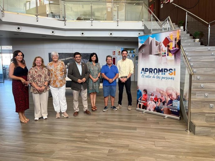 Visita a la sede de Aprompsi.