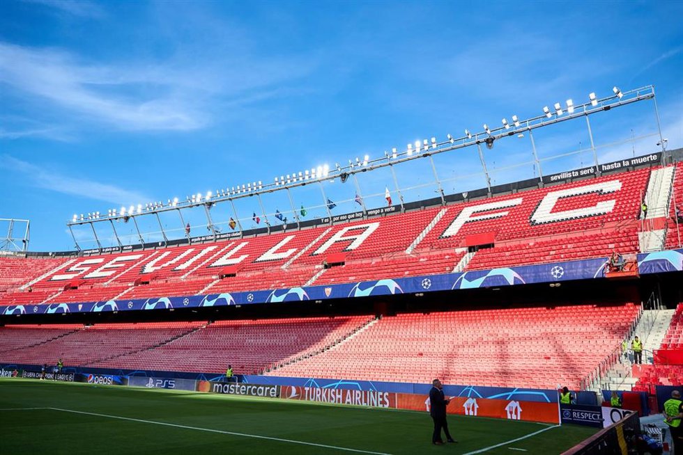 Archivo - General view before the UEFA Champions League, Group B, match between Sevilla FC and RC Lens at Ramon Sanchez-Pizjuan stadium on September 20, 2023 in Sevilla, Spain.