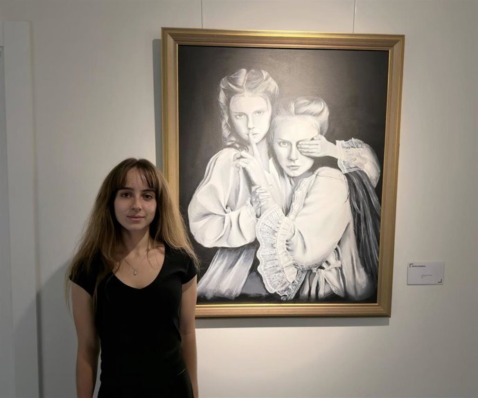 La artista zaragozana Alba Cantera, expone en Espacio Joven de Fundación Ibercaja